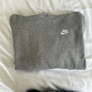 Grey Nike sweatshirt